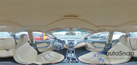 2013 Hyundai Elantra Gls из США, поврежденный, VIN 5NPDH4AE9DH422997